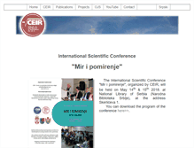 Tablet Screenshot of ceir.co.rs
